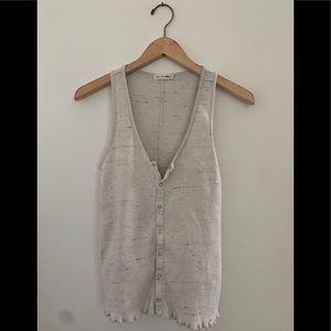 Rag & Bone Jean button tank top